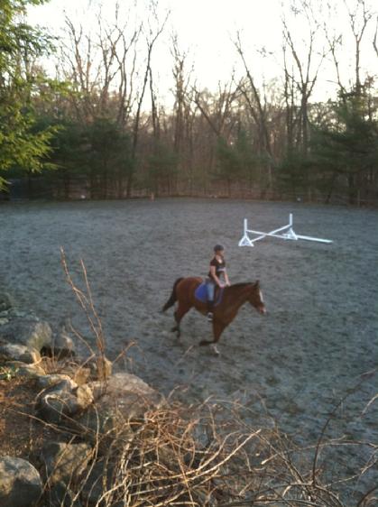 Horse Riding Ring Brittabbee Farm North Reading, Ma
